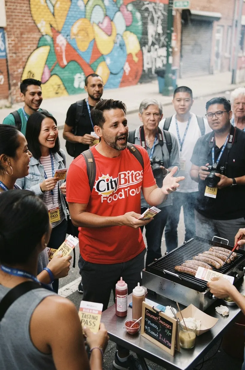 Посетители пробуют разнообразные блюда в уютном ресторане, входящем в сеть локальных кулинарных хабов.